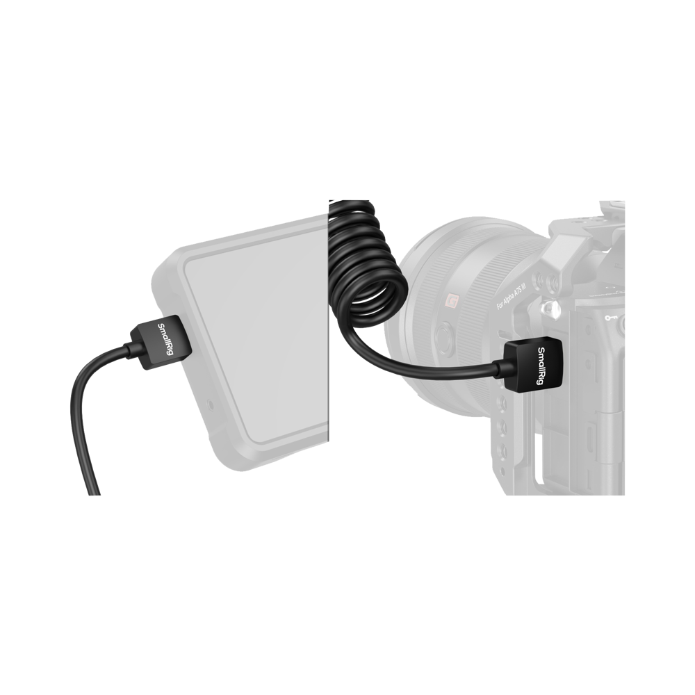 Produktbild för SmallRig 4963 Coiled HDMI Data Cable A to A