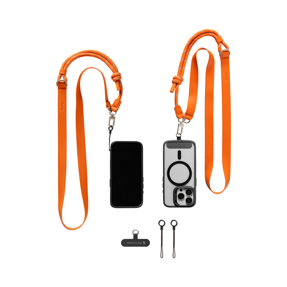 Produktbild för SmallRig 5300 FilMov Phone Shoulder Strap Orange