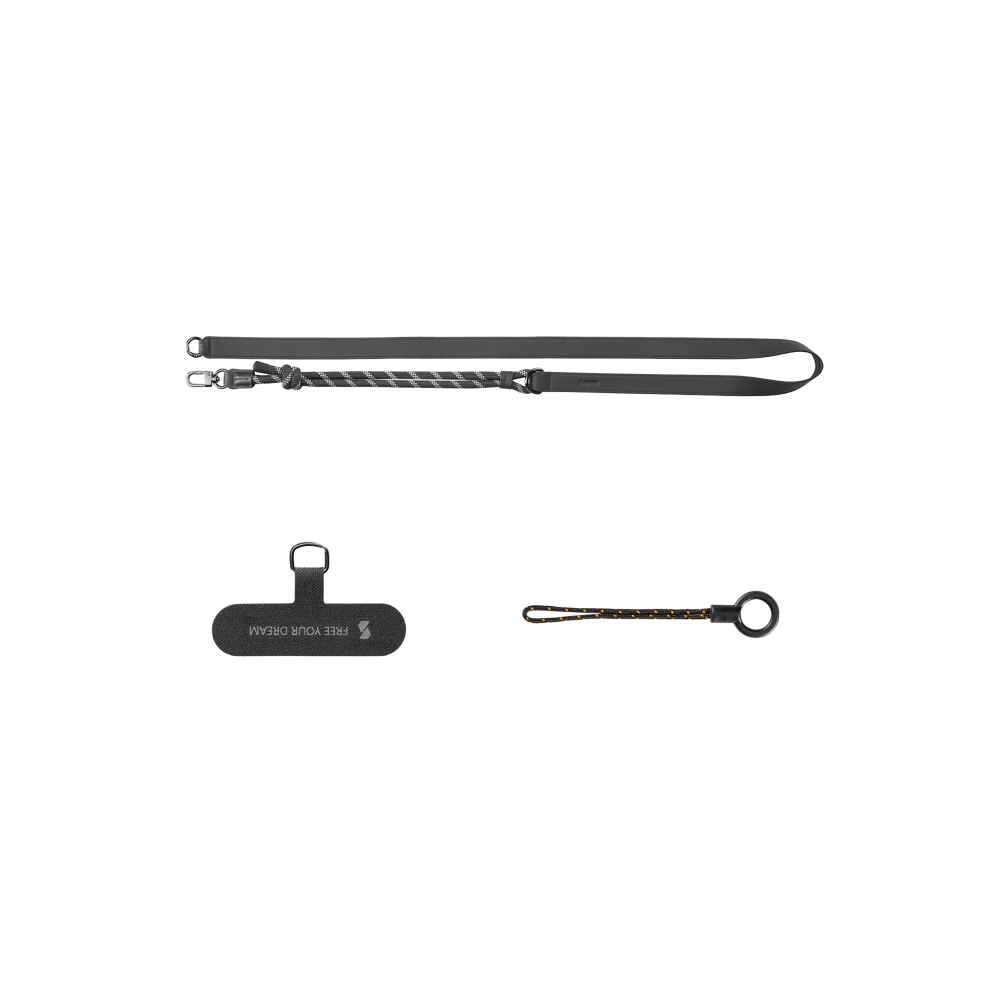 Produktbild för SmallRig 4989 FilMov Phone Shoulder Strap Black