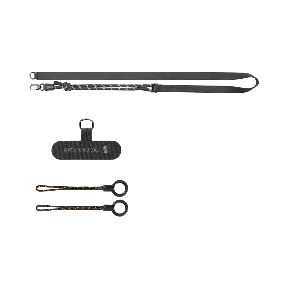 Produktbild för SmallRig 4989 FilMov Phone Shoulder Strap Black