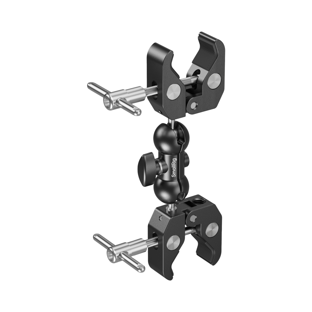 Produktbild för SmallRig 5331 Double Head Crab-Shaped Clamp