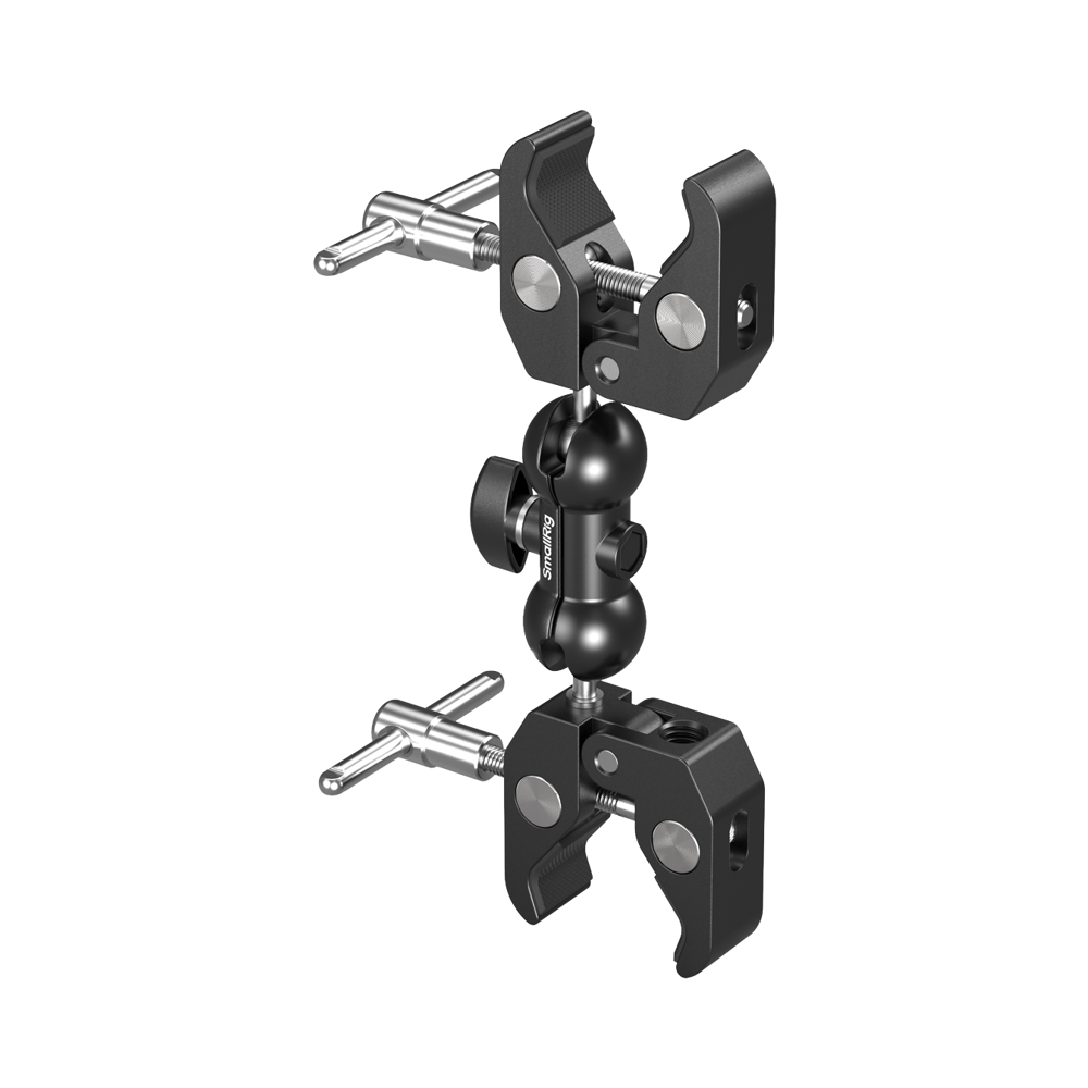 Produktbild för SmallRig 5331 Double Head Crab-Shaped Clamp