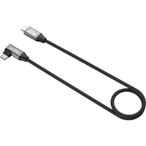 SMALLRIG SmallRig 5076 USB-C Data Cable (Straight to Angled, 60cm (40Gbps + 240W + 8K)