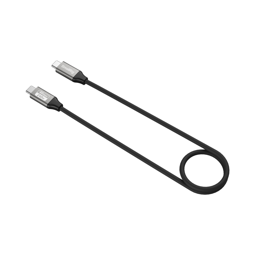 Produktbild för SmallRig 5074 USB-C Data Cable (Straight to Straight, 60cm (40Gbps + 240W + 8K)