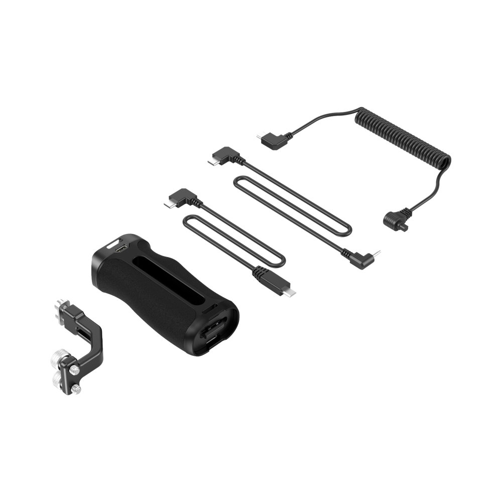 Produktbild för SmallRig 4928 Side Handle with Rec Trigger (1/4"-20 Screws)