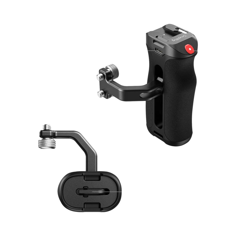 Produktbild för SmallRig 4928 Side Handle with Rec Trigger (1/4"-20 Screws)