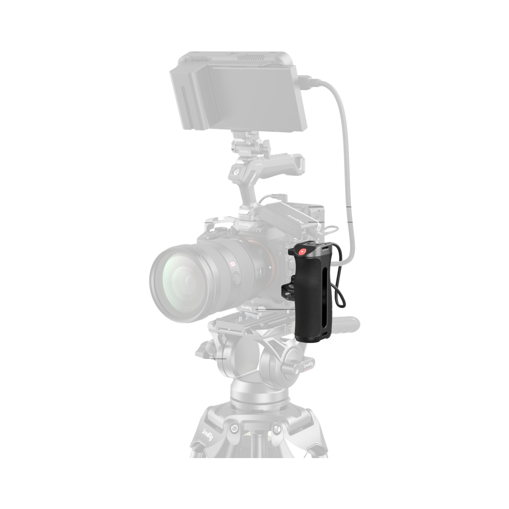 Produktbild för SmallRig 4928 Side Handle with Rec Trigger (1/4"-20 Screws)