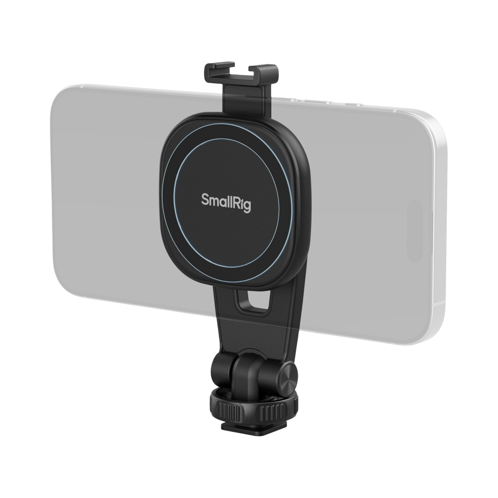 Produktbild för SmallRig 5283 AC-10 Attachable Phone Clamp with Cold Shoe Mount