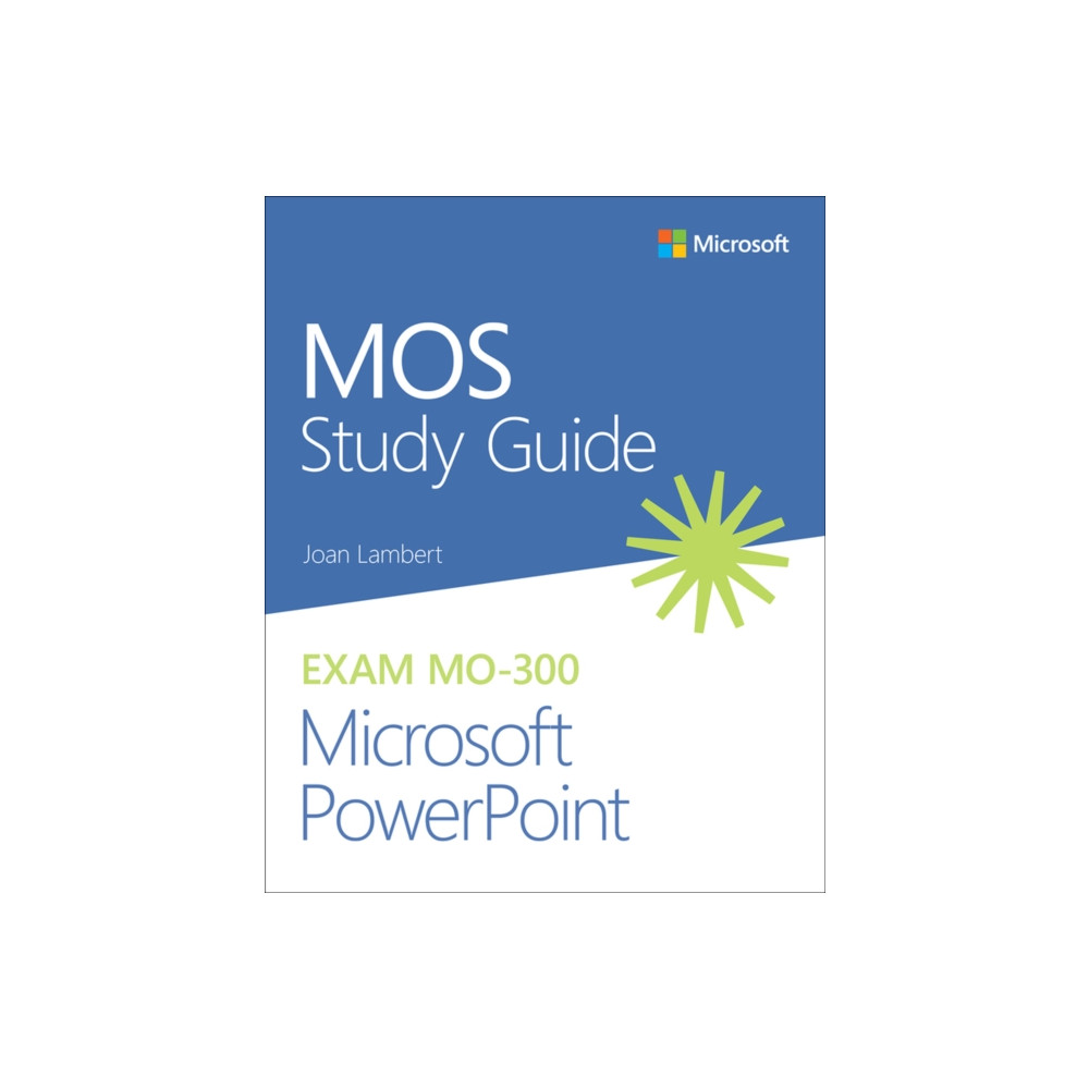 Produktbild för MOS Study Guide for Microsoft PowerPoint Exam MO-300 (häftad, eng)