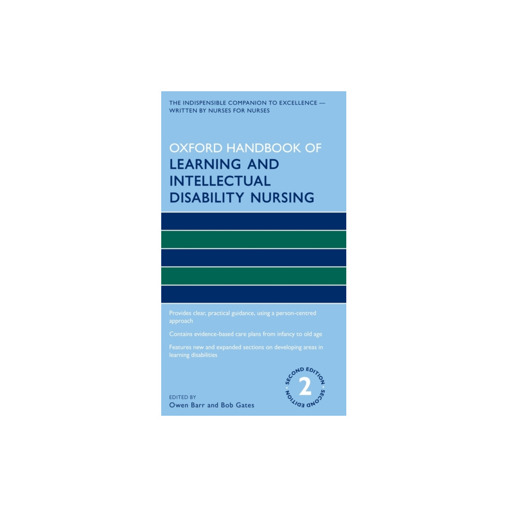 Produktbild för Oxford Handbook of Learning and Intellectual Disability Nursing (häftad, eng)