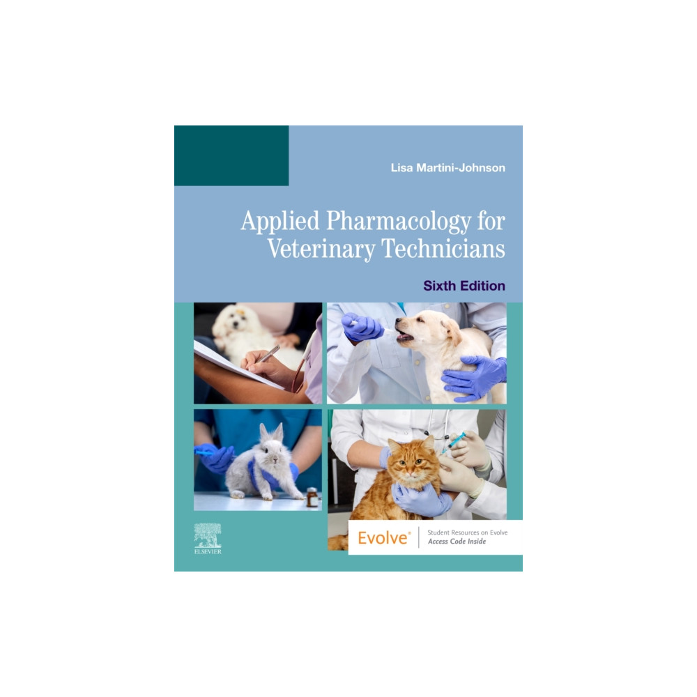 Produktbild för Applied Pharmacology for Veterinary Technicians (häftad, eng)