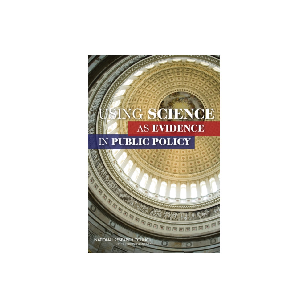 Produktbild för Using Science as Evidence in Public Policy (häftad, eng)