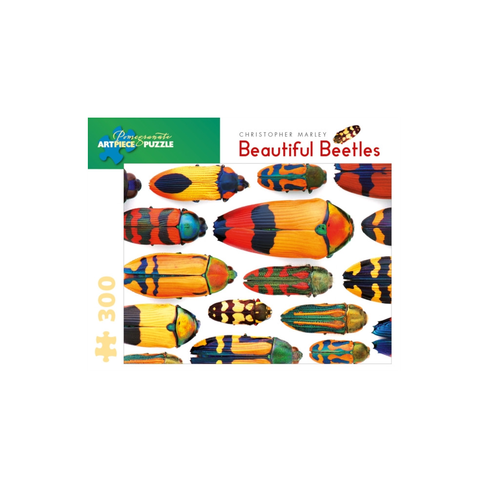 Produktbild för Beautiful Beetles 300-Piece Jigsaw Puzzle