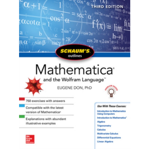 McGraw-Hill Education Schaum's Outline of Mathematica, Third Edition (häftad, eng)