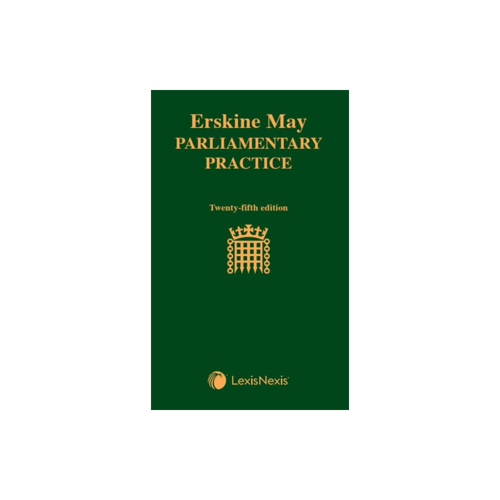 Produktbild för Erskine May: Parliamentary Practice (inbunden, eng)