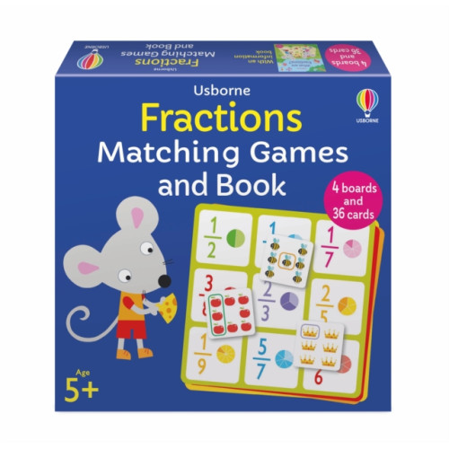 Usborne Publishing Ltd Fractions Matching Games and Book