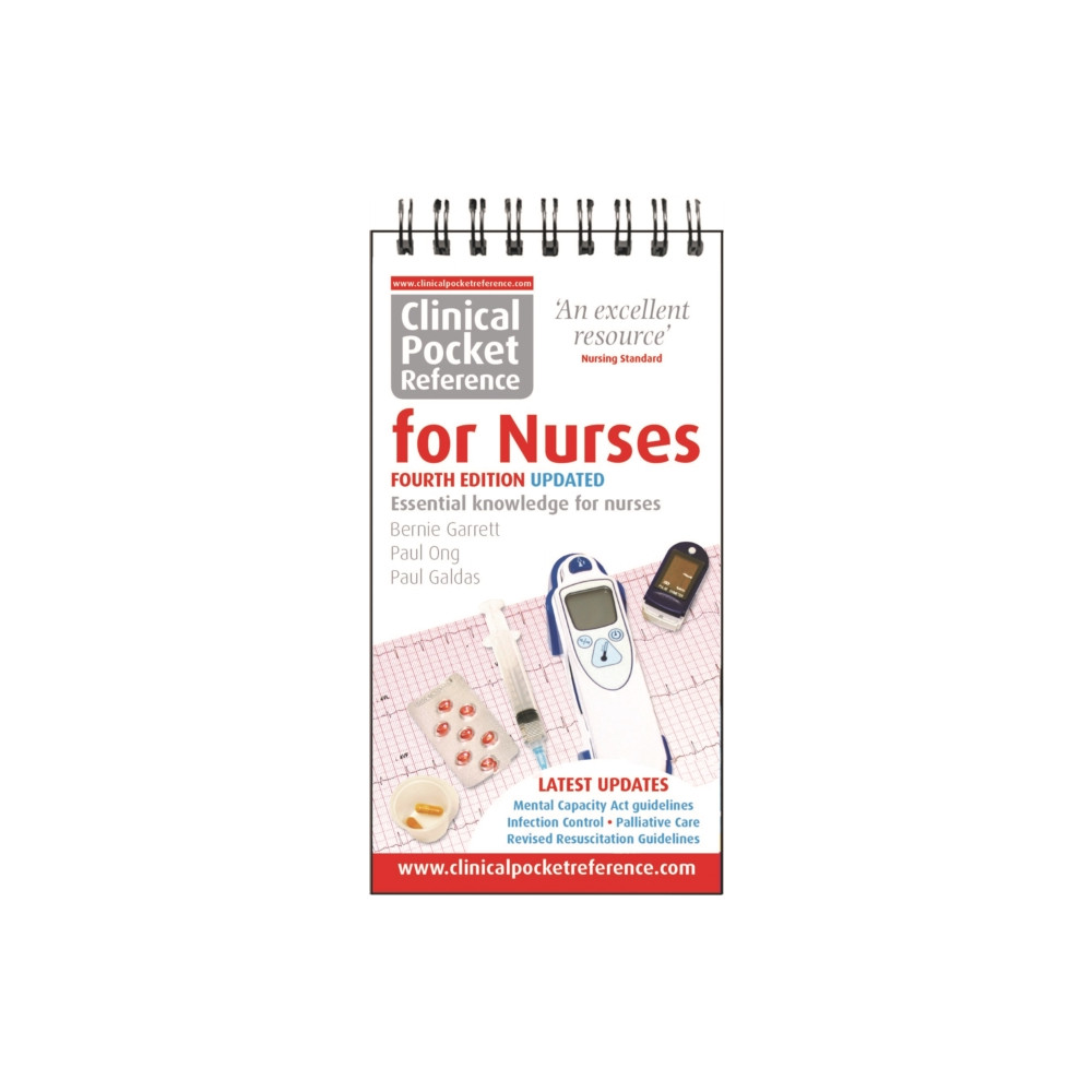 Produktbild för Clinical Pocket Reference for Nurses (bok, spiral, eng)