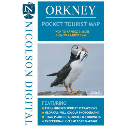 Nicolson Digital Ltd Nicolson Orkney Pocket Tourist Map