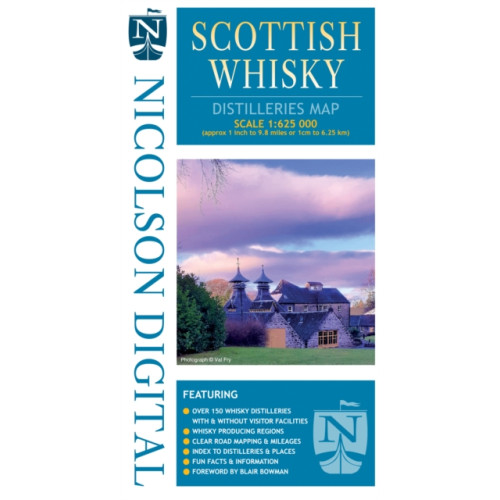 Nicolson Digital Ltd Nicolson Digital Scottish Whisky Distilleries Map
