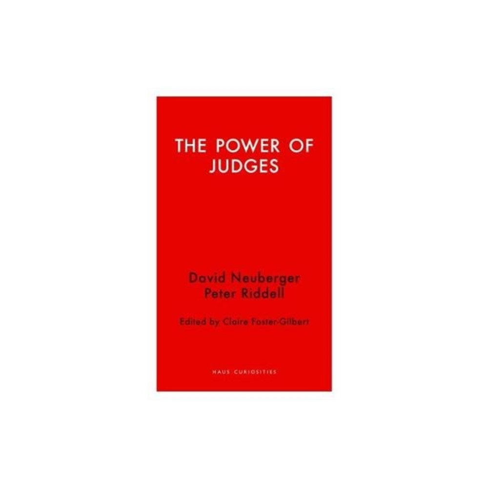 Produktbild för The Power of Judges (häftad, eng)