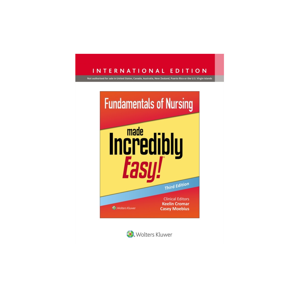 Produktbild för Fundamentals of Nursing Made Incredibly Easy! (häftad, eng)