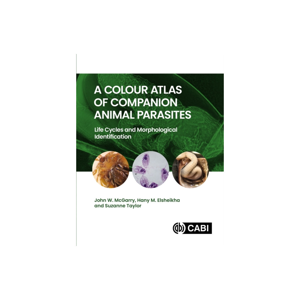 Produktbild för A Colour Atlas of Companion Animal Parasites (inbunden, eng)