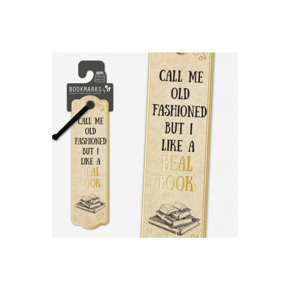 Produktbild för Literary Bookmarks - Call me Old Fashioned