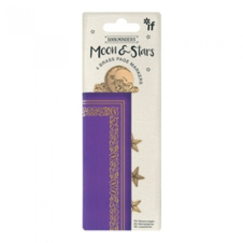 If plc Bookminders Page Markers - Moon & Stars
