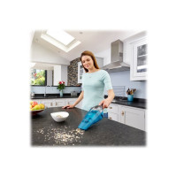 Produktbild för BLACK+DECKER DustBuster WDC215WA - dammsugare - sladdlös - handhållen - blå/titan