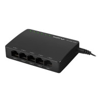 Produktbild för Lanberg DSP2-1005-12V - switch - 5 portar - ohanterad