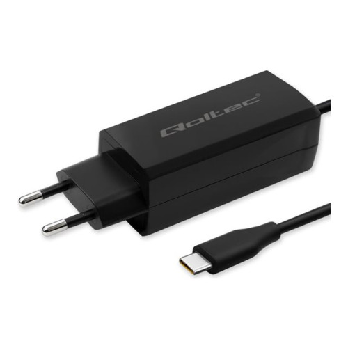 Qoltec Qoltec - USB-C strömadapter - 3-4,5A, 5-20V, GaN, USB-C 3.1 - 90 watt