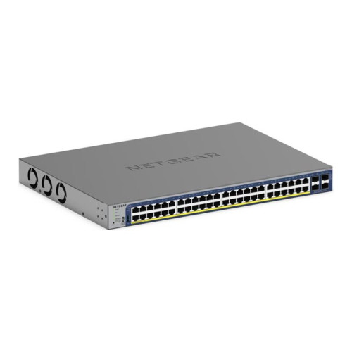 Netgear NETGEAR Smart GS752TXP - v3 - switch - 48 portar - smart - rackmonterbar
