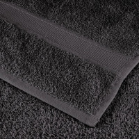 Produktbild för Premium tvättlappar SOLUND 50 st antracit 15x21cm 600gsm