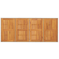 Produktbild för Trädgårdsmöbelset med kudde 9 pcs Beige konstrotting