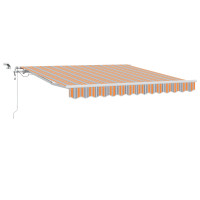 Produktbild för Markis tyg Flerfärgsdesign 300 x 250 cm Polyester