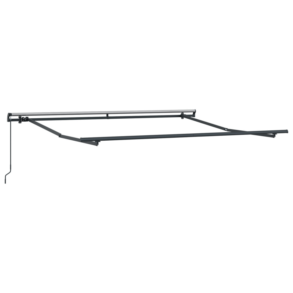 Produktbild för Utdragbar markis Beige 300 x 250 cm Polyester och aluminium