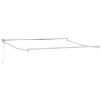 Produktbild för Markis Ljusgrå 300 x 250 x 165 cm Polyester och metall