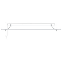Produktbild för Utdragbar markis Röd 300 x 250 x 165 cm Polyester och aluminium