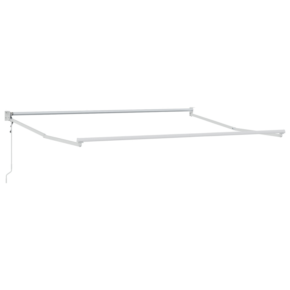 Produktbild för Markis Röd 300 x 250 x 165 cm Polyester och metall