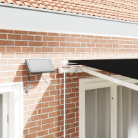 Produktbild för Utdragbar markis Svart 350 x 250 cm Duk och Aluminium