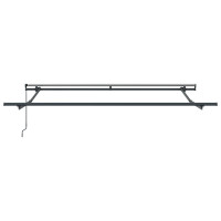 Produktbild för Utdragbar markis Vit 350 x 250 cm Polyester och aluminium