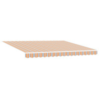 Produktbild för Markis tyg Flerfärgsdesign 400 × 300 cm Polyester