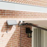 Produktbild för Utdragbar markis Beige 400 × 300 cm Duk och Aluminium