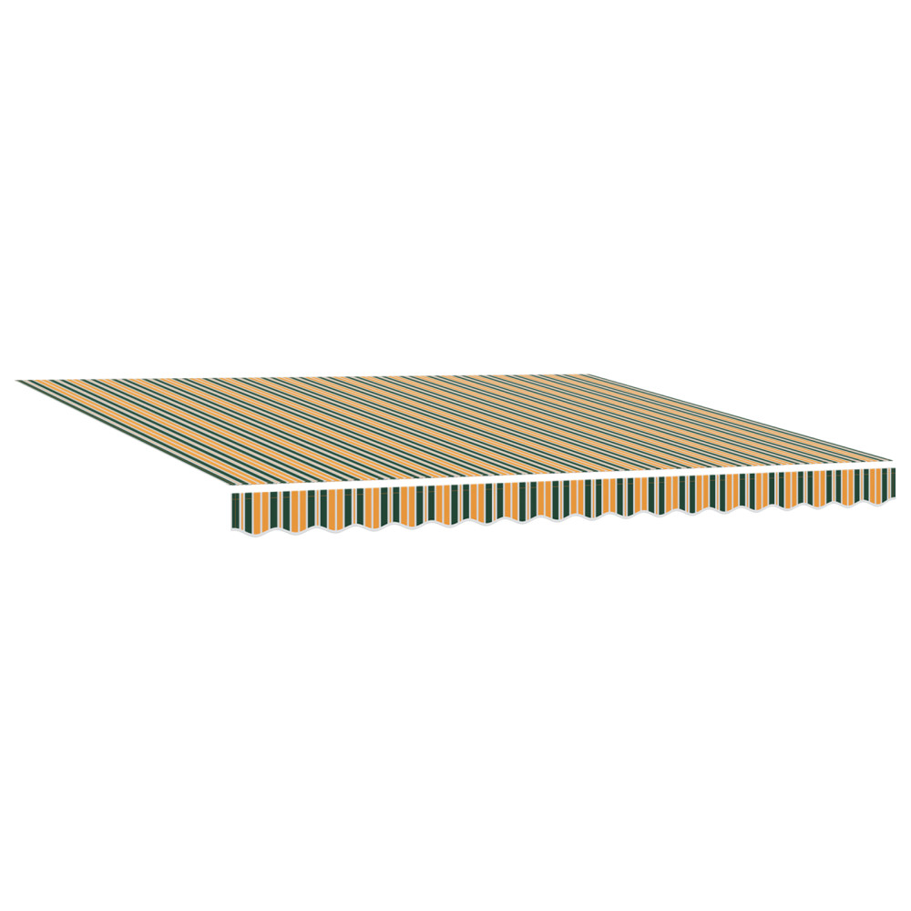 Produktbild för Markis Flerfärgsdesign 400 × 300 cm Polyester och metall