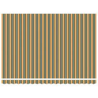 Produktbild för Utdragbar markis Grön och Gul 450 x 300 x 165 cm