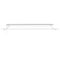 Produktbild för Utdragbar markis Vit 450 × 350 cm Polyester