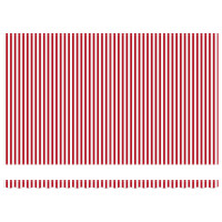 Produktbild för Utdragbar markis Röd och Vit 500 x 300 x 165 cm