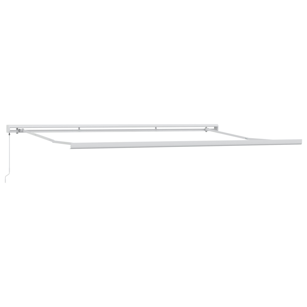 Produktbild för Utdragbar markis Beige 500 × 300 cm Canvas och Aluminium