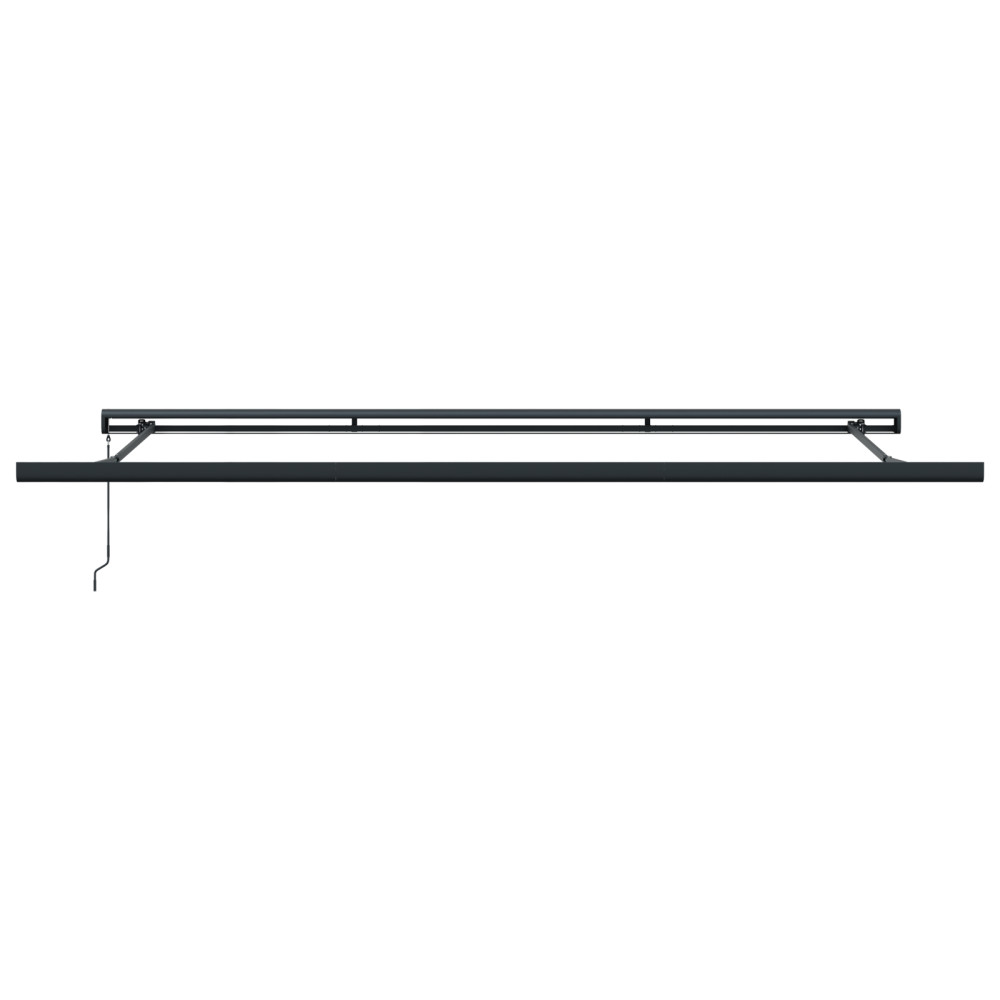 Produktbild för Utdragbar markis Beige 500 × 300 cm Canvas och Aluminium