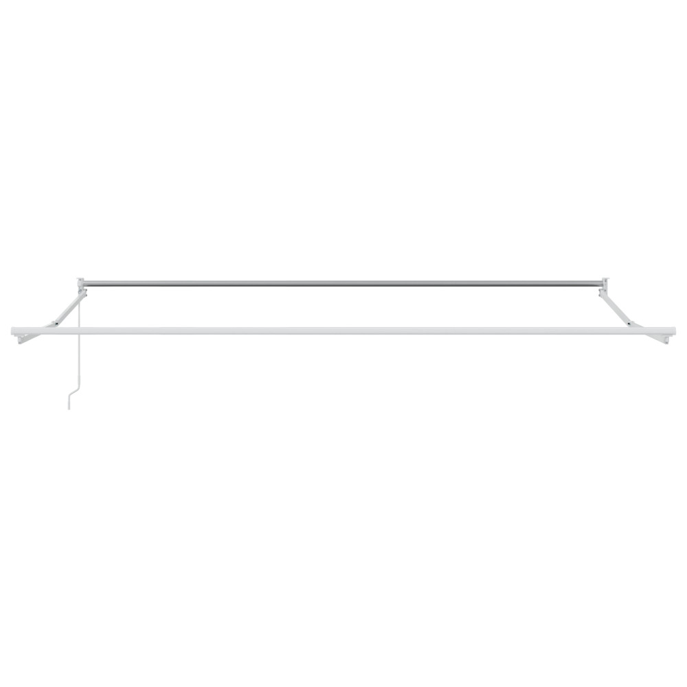 Produktbild för Utdragbar markis Ljusgrå 500 x 300 x 165 cm
